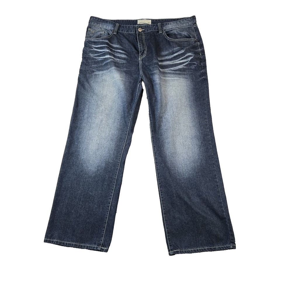 ECKO UNLTD Jeans Men's  Baggy Relaxed Fit Denim Y2K Urban Streetwear 44" X 32"